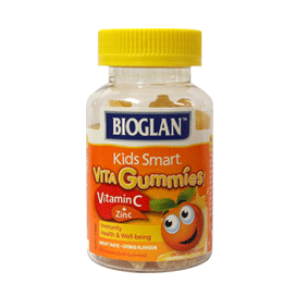 [해외] 바이오글란 어린이 비타민C+아연 60구미 